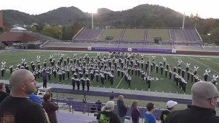 WCU's Pride of the Mountains The National Anthem 10 15 2022