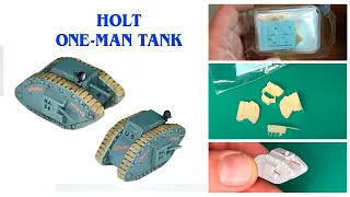 Holt One Man Tank 1/72 scale model by Den Bels Modes