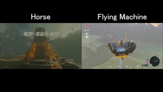 BotW: Flying Machine for All Dungeons No Amiibo