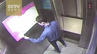 Teenager in elevator arson caught on camera