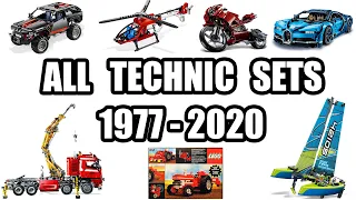 ALL LEGO TECHNIC SETS 1977 - 2020  (LEGO TECHNIC HISTORY)