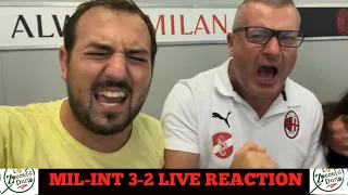 MILAN - INTER 3-2 LIVE REACTION (IL RACCONTO!)