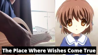 Clannad OST - The Place Where Wishes Come True - Fingerstyle acoustic guitar cover [TAB]
