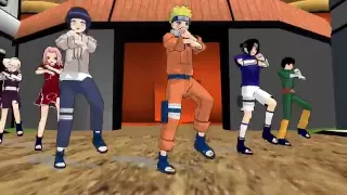 (MMD) Naruto- Gangnam Style