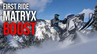 First Ride on the NEW Polaris MATRYX BOOST