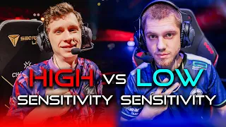 VALORANT - High vs Low Sensitivity