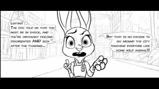 Human in Zootopia- Full comic