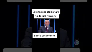 #lula #bolsonaro #jornalnacional #bonner #renatavasconcellos #lulanojornalnacional #sabatina