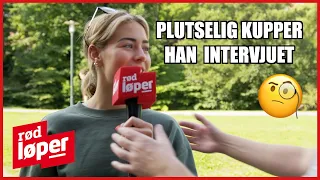 Avbryter intervjuet til Helene Spilling