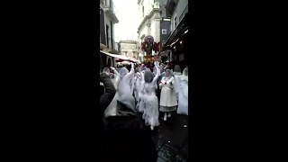 Catania, il ritorno delle 'ntuppatedde in città per la festa di Sant'Agata