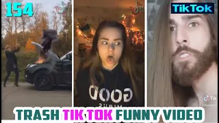 ТИК ТОК ПРИКОЛЫ ЛУЧШЕЕ ВИДЕО СБОРНИК № 154 TIK TOK TRASH THE BEST FUNNY VIDEO