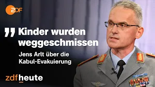 Kabul-Evakuierung: General erinnert an dramatische Szenen I Markus Lanz