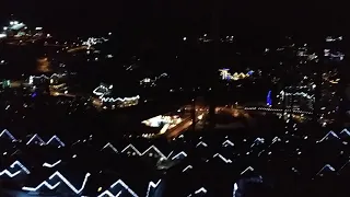 Мегаполис Буковель ночью