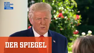 Trump attackiert Reporterin: "Was für eine schreckliche Frage" | DER SPIEGEL