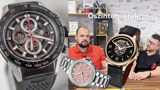 Mennyibe kerül a kronográf óra szerviz? + Oris Aquis + Furcsa 14 milliós Chopard I Őszintén: Órákról