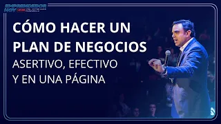 Live 003 | Cómo hacer un plan de negocios asertivo, efectivo y en una página