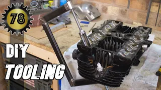 DIY Valve Spring Compressor tool - Made from items lying around the workshop