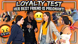 He SHOWS up and gets AGGRESSIVE! Her BEST FRIEND is PREGNANT with her boyfriends baby!