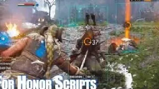 for honor how to script on console