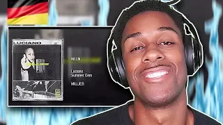 AMERICAN REACTS TO GERMAN RAP | LUCIANO- W.I.N.