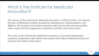 Medicaid Managed Care 101: Building a Common Understanding for the Healthy Student