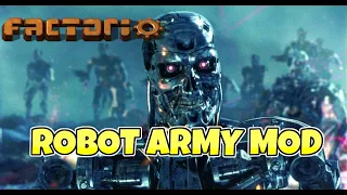 Factorio Robot Army mod Teaser