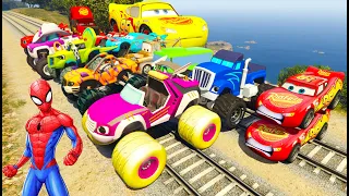 GTA V Epic New Stunt Race For Car Racing Challenge by Trevor and Shark #9993