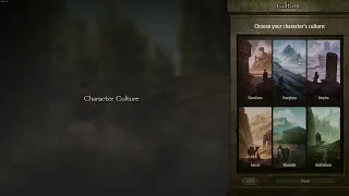 Mount & Blade II  Bannerlord Faction intro screen and music