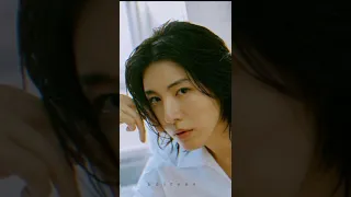 No Min Woo looks awesome with long hair 💜