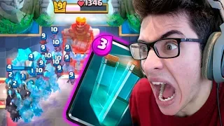 É IMPOSSÍVEL PARAR ESSE COMBO CLONADO NO CLASH ROYALE!!!!!