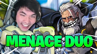 The most m̶e̶n̶a̶c̶i̶n̶g̶ braindead duo in Overwatch 2