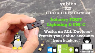 Yubico Yubikey 5ci U2F Keys Protect your Online World from hackers!