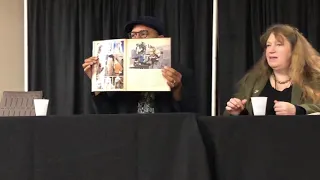 Caseen Gaines and Wendy Froud Discussing The Dark Crystal at FaeryCon 2019