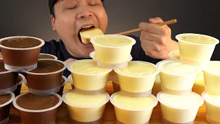 탱글탱글한 스위트푸딩 먹방~!! 리얼사운드 ASMR social eating Mukbang(Eating Show)