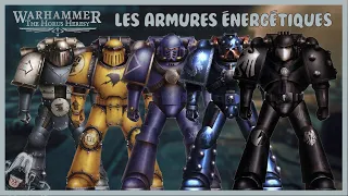 Warhammer Lore : les ARMURES ÉNERGÉTIQUES pendant l'Hérésie d'Horus (FR)