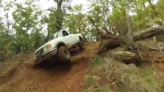 Ford Ranger rock crawling at Barnwell Mountain Recreation Area