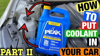 HOW TO PUT COOLANT IN YOUR CAR PART 2 | KIA AND HYUNDAI CARS | GREEN COOLANT VS RED #kia #coolant