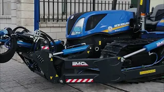 ITTCM93: New Holland TK4.100M con Vibrador Frontal MC TPG-20Pro