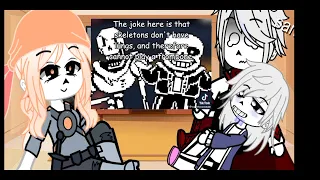 |•ariel reacts to sans and papyrus•| CREDITS IN DESC | lazy