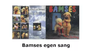 Bamses Billedbog - Bamses egen sang