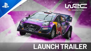 WRC Generations - Launch Trailer | PS5 & PS4 Games