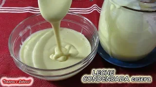 LECHE CONDENSADA CASERA con solo 3 ingredientes y muy fácil