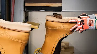 World's Toughest Leather Boots for Men! How It's Made: Nicks Handmade Boots