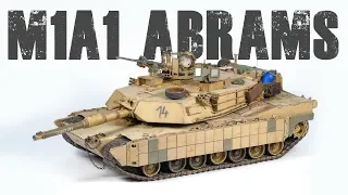 M1A1 Abrams - Academy/LiveResin 1/35 - Tank model