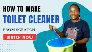 How to make TOILET CLEANING liquid from scratch at home | business or personal use |Do It Yourself