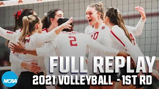 Stanford vs. Iowa State: 2021 NCAA volleyball 1st round | FULL REPLAY