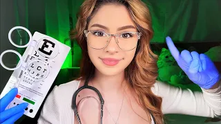 ASMR FASTEST Cranial Nerve Exam Doctor Roleplay EVER ⚡️Medical Examination, Eye, Light, Ear Test