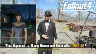 Fallout 4 - Fun Accidental Meetings [ What Happened to Skinny Malone and Darla After Vault 114 ]