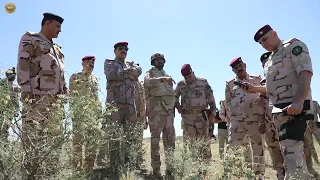رئيس أركان الجيش يزور قاطع عمليات صلاح الدين ويتفقد مكان التعرض الإرهابي الجبان