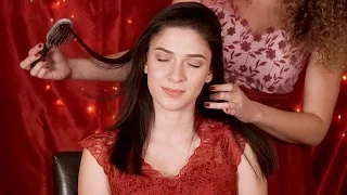 ASMR Gentle Hair Brushing & Scalp Massage, Ear to Ear Whispering for Sleep & Relaxation
